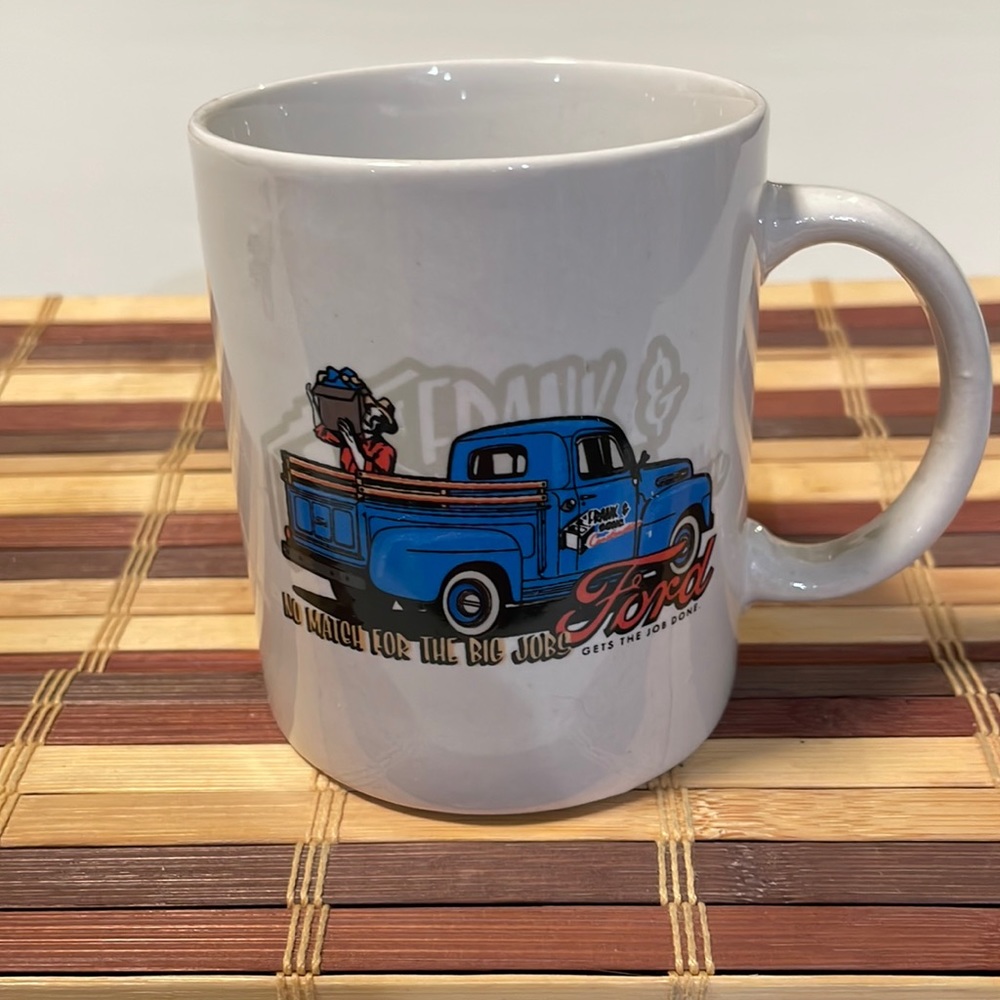 Frank & sons Ford motor company truck lover coffee mug